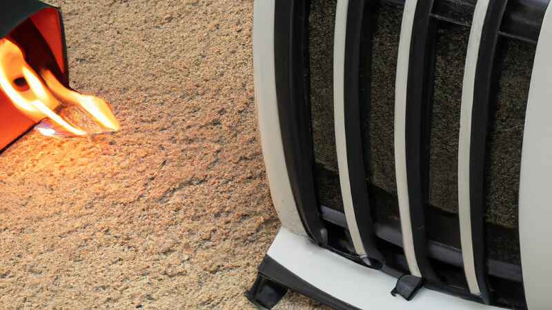 Can I use space heater on carpet